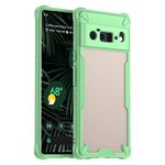 Per Google Pixel 6 Pro Armor Glaze PC Hybrid TPU Custodia per telefono (verde)