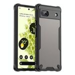 Per Google Pixel 6a Armor Glaze PC Hybrid TPU Custodia per telefono (nero)