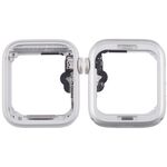 Per Apple Watch Series SE 2020 44MM LTE Piastra lunetta centrale in lega di alluminio con cavo flessibile Crown Spin Axis (argento)
