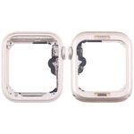 Per Apple Watch SE 2022 40MM GPS in lega di alluminio con piastra per lunetta centrale e cavo flessibile per asse di rotazione della corona (Starlight)
