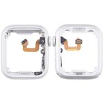 Per Apple Watch Series 6 40MM GPS in lega di alluminio con lunetta centrale e cavo flessibile per asse di rotazione della corona (argento)