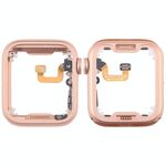 Per Apple Watch Series 6 44MM GPS in lega di alluminio con lunetta centrale e cavo flessibile per asse di rotazione della corona (oro)