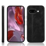 Per Google Pixel 9a Custodia per telefono con motivo a mucca e cuciture (nero)