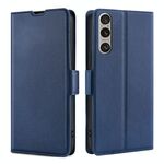Per Sony Xperia 1 VI Custodia per telefono in pelle con fibbia laterale ultra sottile e flip orizzontale (blu)