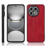 Per Tecno Spark 30 Pro 4G Custodia per telefono con motivo a mucca e cuciture (rosso)