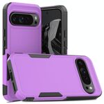 Per Google Pixel 9 Pro XL 2 in 1 PC + TPU Custodia per telefono (viola)