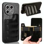 Per Tecno Spark 30 Pro 4G Custodia per telefono con motivo a mucca e carta da cucito (nero)