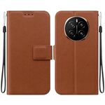 Custodia per telefono in pelle con fibbia magnetica ultra sottile per Honor Magic7 (marrone)