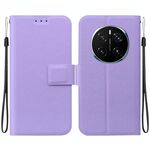 Per Honor Magic7 Pro Custodia per telefono in pelle con fibbia magnetica ultra sottile (viola)