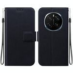 Per Honor Magic7 Pro Custodia per telefono in pelle con fibbia magnetica ultra sottile (nero)