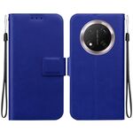 Per Honor X9c Custodia per telefono in pelle con fibbia magnetica ultra sottile (blu)