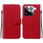 Per Xiaomi 15 Pro Custodia per telefono in pelle con fibbia magnetica ultra sottile (rosso)