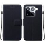 Per Xiaomi 15 Pro Custodia per telefono in pelle con fibbia magnetica ultra sottile (nero)