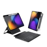 Per Xiaomi Pad 7 / 7 Pro DUX DUCIS DK Custodia per tablet in pelle con tastiera magnetica galleggiante con supporto (nero)