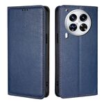 Per Tecno Camon 30 Premier 5G Gloss Oil Solid Color Magnetic Leather Phone Case (Blu)