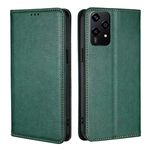 Per Honor 200 Lite 5G Global Gloss Oil Custodia magnetica in pelle tinta unita (verde)
