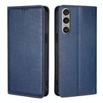 Per Sony Xperia 1 VI Gloss Oil Solid Color Magnetic Leather Phone Case (Blu)