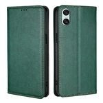 Per Sony Xperia 10 VI Gloss Oil Solid Color Magnetic Leather Phone Case (Verde)