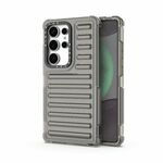Per Samsung Galaxy S25 Ultra 5G Custodia per telefono con airbag in TPU ibrido per PC ad alta trasparenza (nero trasparente)