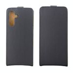 Per Xiaomi 14T Custodia in pelle con flip verticale e slot per schede (nero)