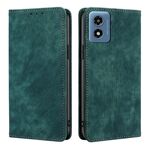 Per Motorola Moto G 5G 2024 Custodia per telefono in pelle magnetica antifurto RFID (verde)