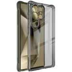 Per Samsung Galaxy S25 Ultra 5G Custodia per telefono in TPU antiurto con airbag imak (nero trasparente)
