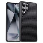Per Samsung Galaxy S24 Ultra 5G Pita Series TPU + PC Texture Phone Case (Nero)
