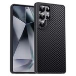 Per Samsung Galaxy S25 Ultra 5G Pita Series TPU + PC Texture Phone Case (Nero)