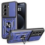 Per Infinix Hot 50 Pro 4G Custodia per fotocamera scorrevole TPU+PC Custodia per telefono (blu)