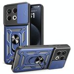 Per Tecno Spark 30 Pro 4G Custodia per fotocamera scorrevole Design TPU+PC Custodia per telefono (blu)