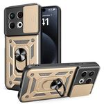 Per Tecno Spark 30 Pro 4G Custodia per fotocamera scorrevole in TPU+PC (oro)
