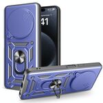 Per Tecno Spark 30 4G Custodia per fotocamera scorrevole in TPU+PC (blu)