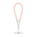 DUX DUICS Stoyobe PL-II Universale Cinturino da Polso in Silicone per Telefono con Cordino Anti-Smarrimento (Rosa)