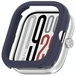 Per Redmi Watch 5 eSIM Half Coverage PC Hollow Watch Custodia protettiva (blu notte)