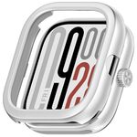 Per Redmi Watch 5 eSIM Half Coverage PC Hollow Watch Custodia protettiva (argento)