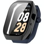 Per Mibro Watch T2 Pellicola temperata Custodia protettiva per orologio PC integrata Seconda variante Custodia (nero)