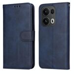 Per OPPO Reno13 Pro Global Classic Calf Texture Flip Custodia in pelle per telefono (blu)
