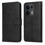 Per OPPO Reno13 Pro Global Classic Calf Texture Flip Custodia in pelle per telefono (nero)