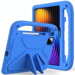 Per Xiaomi Pad 7 / 7 Pro Custodia per tablet antiurto in EVA con supporto (blu)