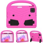 Per Xiaomi Pad 7 / 7 Pro Sparrow Style Custodia antiurto con supporto in EVA per tablet (rosso rosa)