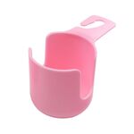 1010 Supporto per tazza d'acqua per seggiolino auto multifunzionale Gancio per poggiatesta auto (rosa)