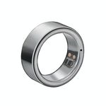 RK-C258 H11 Smart Bluetooth Ring con monitoraggio del sonno/frequenza cardiaca/pressione sanguigna, taglia: 9 (argento)