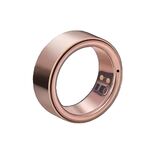 RK-C258 H11 Smart Bluetooth Ring con monitoraggio del sonno/frequenza cardiaca/pressione sanguigna, taglia: 11 (oro rosa)