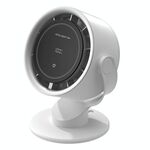 Ventilatore da tavolo a parete con ventola ad alta velocità, grande ventola USB, piccolo ventilatore da uragano (bianco)