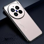 Per vivo X200 Pro Custodia per telefono in metallo satinato (oro)