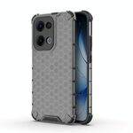 Per OPPO Reno13 5G Custodia antiurto a nido d'ape globale per telefono (nero)