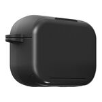 Per AirPods Pro 2 Custodia protettiva in silicone per auricolari (nero)