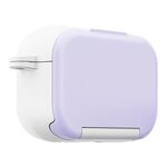 Per AirPods 4 Custodia protettiva in silicone per auricolari (viola)