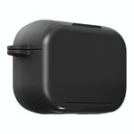 Per AirPods 4 Custodia protettiva in silicone per auricolari (nero)