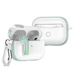 Per AirPods Pro Custodia protettiva per auricolari con blocco colorato (verde)